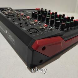 Vonyx VM-KG08 Music Mixer 8-Channel, USB Audio Interface, Bluetooth & Effects
