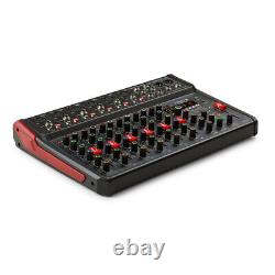 Vonyx VM-KG10 Music Mixer 10-Channel, USB Audio Interface, Bluetooth & Effects