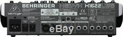 WIE NEU Behringer XENYX X1622USB 16-Kanal 2/2 Bus Mischpult Audio Interface
