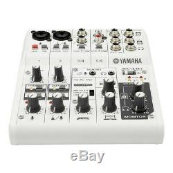 YAMAHA AG06 6 Channel Web Casting Mixer 2 Channel USB Audio Interface AG 06