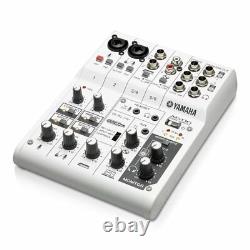 YAMAHA AG06 6-Channel Web Casting Mixer 2 Channel USB Audio Interface JAPAN DHL