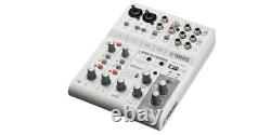 YAMAHA AG06 AG06MK2 W 6ch Live Streaming Mixer USB Audio Interface White JP NEW