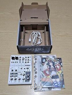 YAMAHA AG06 Web casting mixer Audio interface 6 channel Supports Cubasis LE MINT