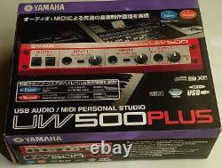 YAMAHA UW500 PLUS USB Audio MIDI Personal Studio Interface Recording Equipment