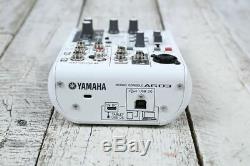 Yamaha AG03 3 Channel Mixer with USB Audio Interface Streaming and Webcasting