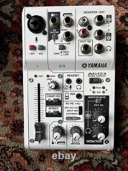 Yamaha AG03 Hybrid Mixer and Audio Interface