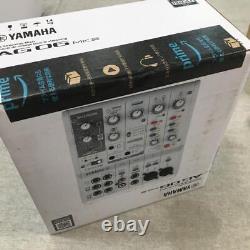 Yamaha AG06MK2 White 6-Channel Mixer and USB Audio Interface