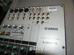 Yamaha MW10c USB Mixer Audio Interface 10 Channels Compression EQ with power