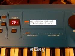 Yamaha MX49 MKII blue boxed with case, built in usb audio interface