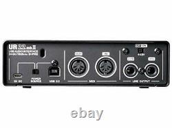 Yamaha Steinberg UR22 MKII 2-Channel Compatible USB Audio Interface 2x2 USB 2.0