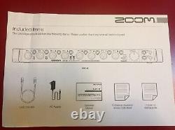 ZOOM UAC 8, USB 3.0/2.0 Audio Interface, Cubase LE for download Mint condition