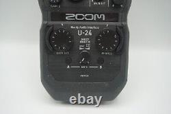 ZOOM U-24 Handy Portable Audio Interface USB Great Condition HH32