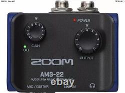 Zoom AMS-22 USB-C Audio Interface 2 in/2 out