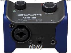 Zoom AMS-22 USB-C Audio Interface 2 in/2 out