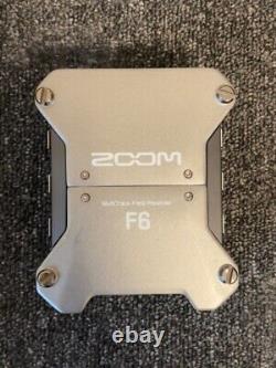 Zoom F6 6-input/14-track Field Recorder and USB Audio Interface, with Orca bag