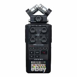 Zoom H6 24-Bit 96kHz WAV/MP3 Audio Recorder withUSB Computer Interface All Black