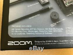 Zoom H6 24-Bit 96kHz WAV/MP3 Portable Audio Recorder withUSB Computer Interface