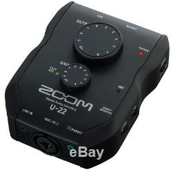 Zoom U22 USB Audio-Interface + keepdrum Kopfhörer