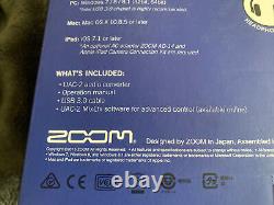 Zoom UAC-2 USB 3.0 Audio Interface low latency Mac PC Boxed