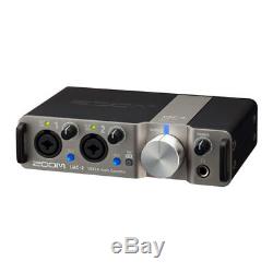 Zoom UAC-2 Ultra-Low Latency USB 3.0 Audio Interface 2 Mic Pre's, Stereo Out