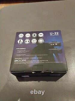 Zoom U-22 Portable Handy Audio Interface