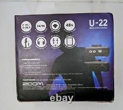 Zoom U-22 Portable Handy Audio Interface