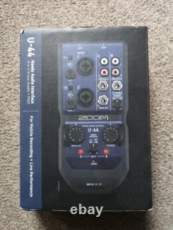 Zoom U-44 Handy Audio Interface USB MIDI