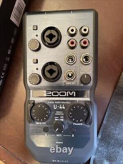 Zoom U-44 Handy Audio Interface USB MIDI