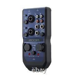 Zoom U-44 Handy USB Audio Interface Compatible with PC/Mac/iPad 24bit/96kHz F/S