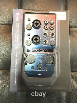 Zoom U-44 USB Audio Interface 4 channel