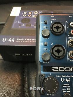 Zoom U-44 USB Audio Interface 4 channel