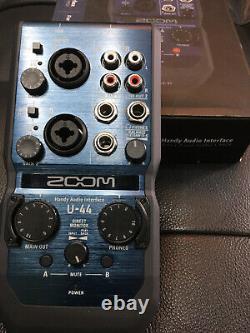 Zoom U-44 USB Audio Interface 4 channel